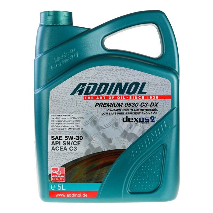 روغن موتور ادینول آلمان 5W-30 SN-CF حجم 5 لیتر