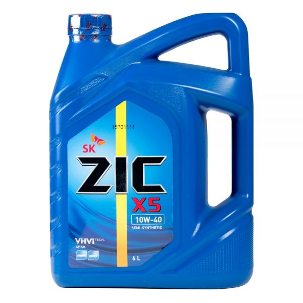 روغن موتور زیک کره‌ای 10W-40 SP X5 حجم 4 لیتر