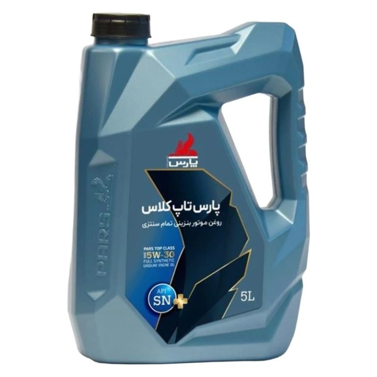 روغن موتور پارس تاپ کلاس 5W-30 SN PLUS حجم 5 لیتر