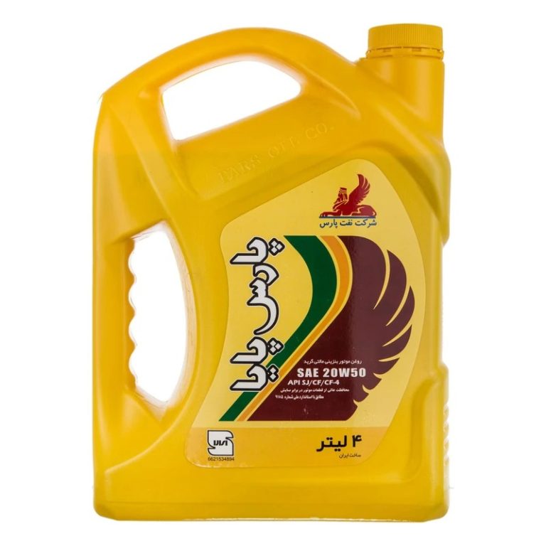 روغن موتور پارس پایا 20W-50 SJ حجم 4 لیتر