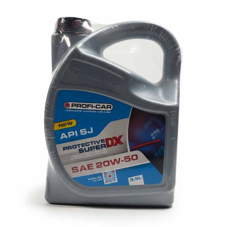 روغن موتور خودرو بنزینی پروفیکار 20W-50 SJ آبی حجم 3.5 لیتر