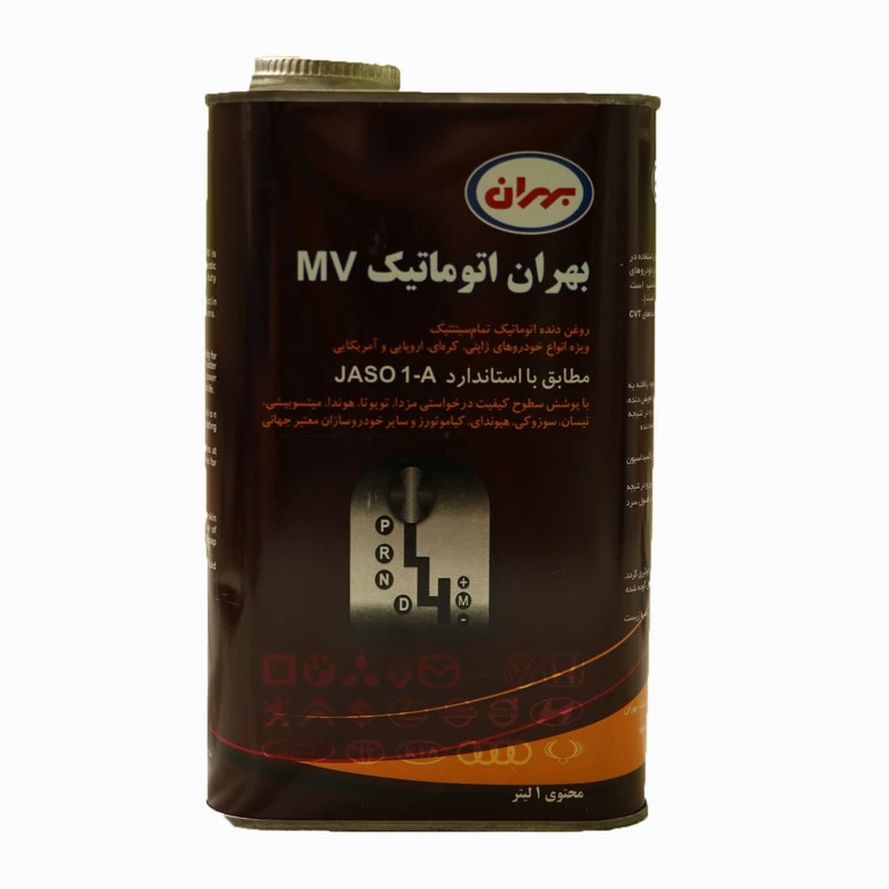 روغن گیربکس اتوماتیک بهران MV حجم 1 لیتر
